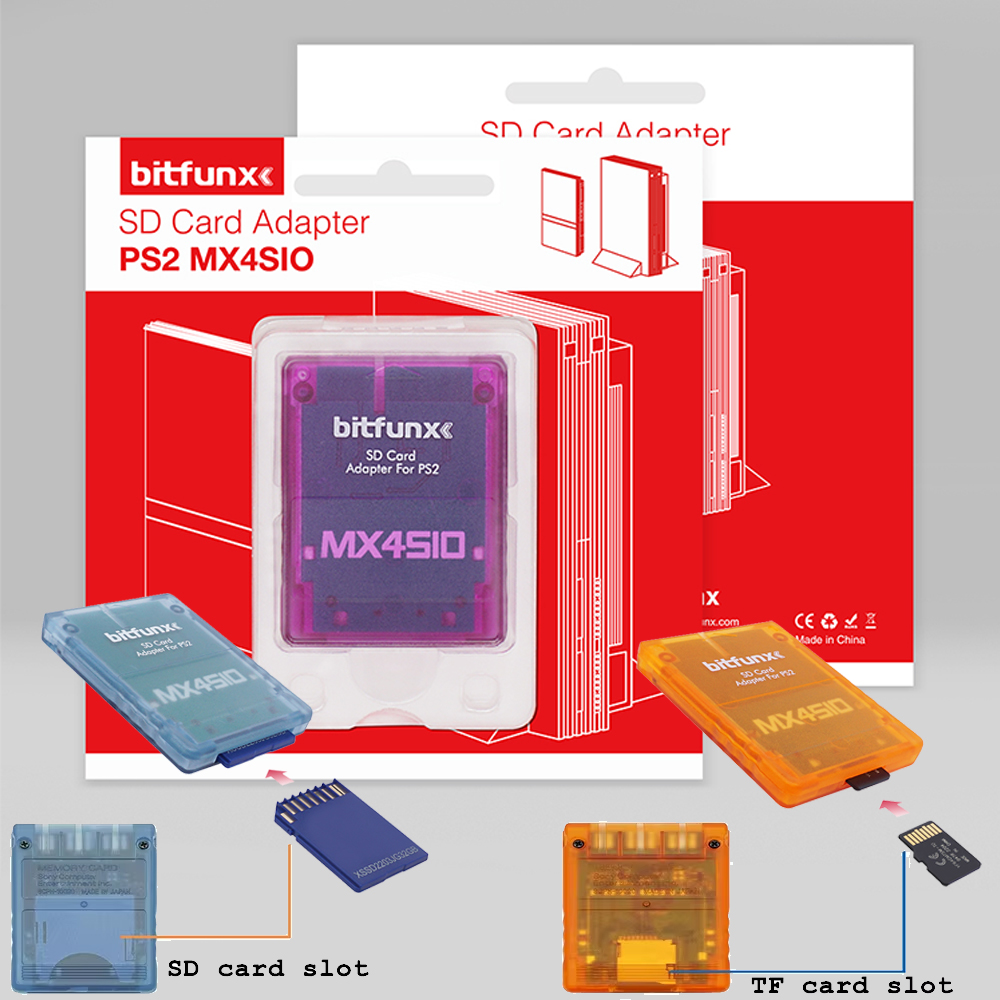 Retro Gaming Upscaler - MX4SIO SIO2SD TF/SD Card Adapter Card