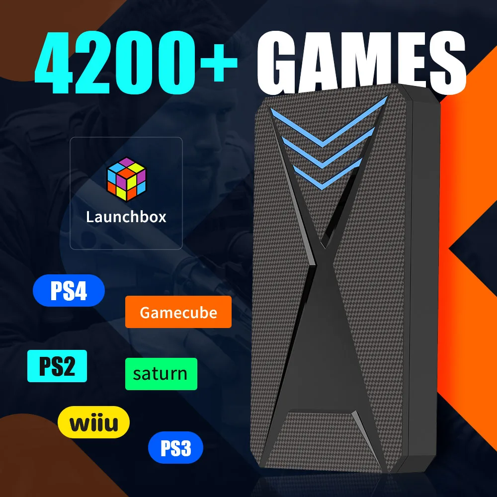 Retro Gaming Hard Drive - Launchbox 2TB External Game Hard Drive