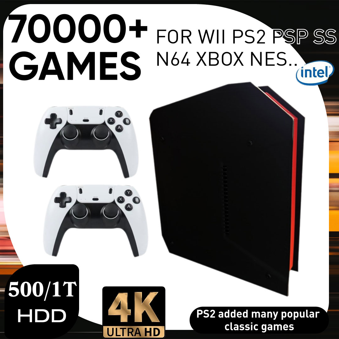 Retro Gaming Hard Drive - X4 Retro Video Game Console With