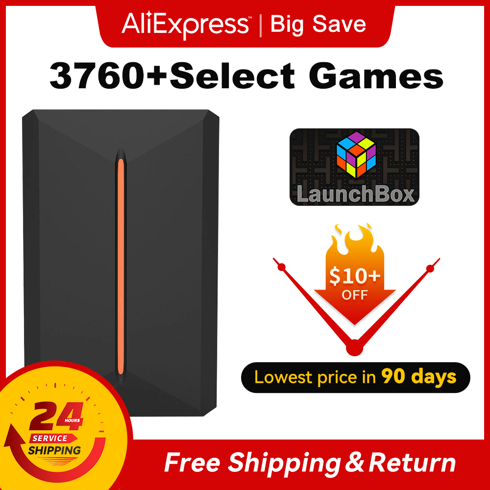 Retro Gaming Hard Drive - 3760+ 3D/AAA Games for PS4/PS3/PS2/Switch/WII/WIIU/N64/DC Etc