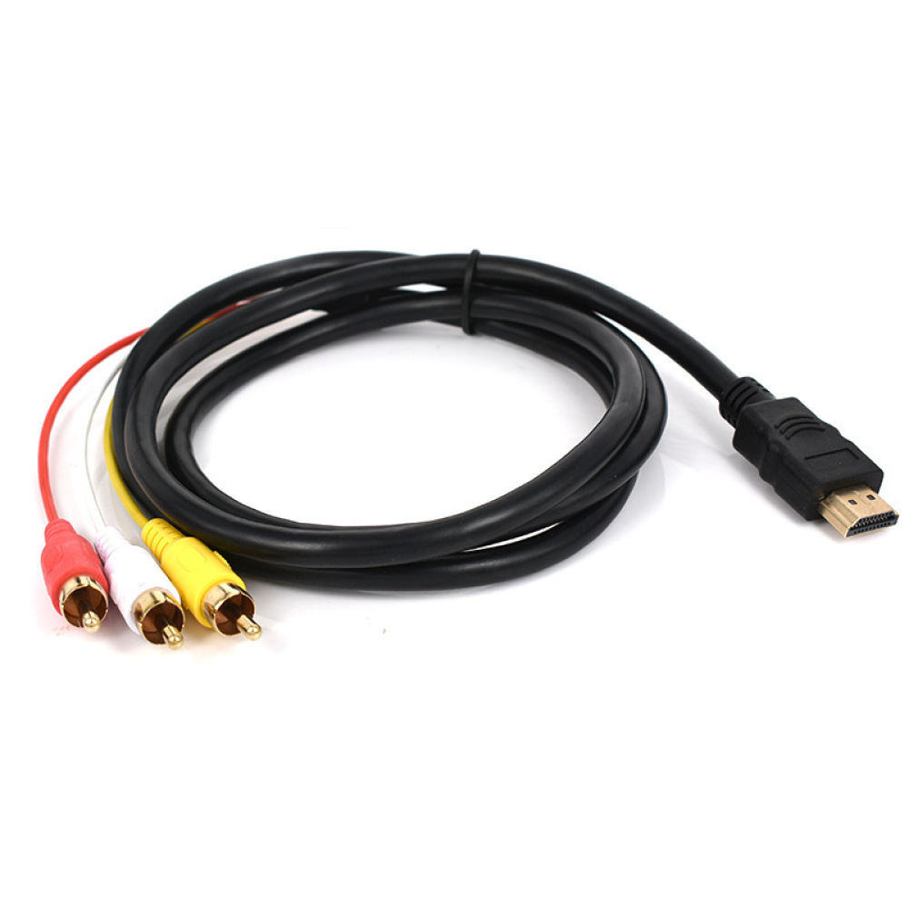 Gold Plated HDMI To RCA Cable  - огляд і ціна Retro Gaming And Projector