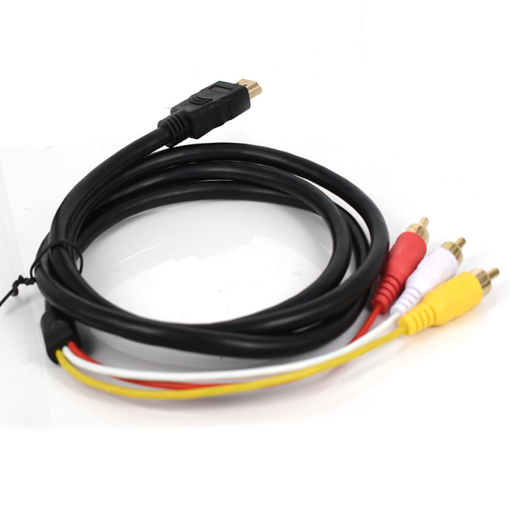 Gold Plated HDMI To RCA Cable  - огляд і ціна Retro Gaming And Projector
