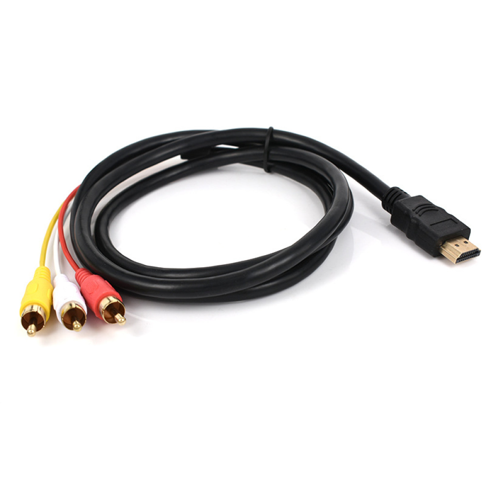 Gold Plated HDMI To RCA Cable  - огляд і ціна Retro Gaming And Projector