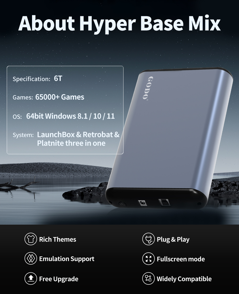 JMachen 6TB Portable Gaming HD - огляд і ціна Retro Gaming Hard Drive
