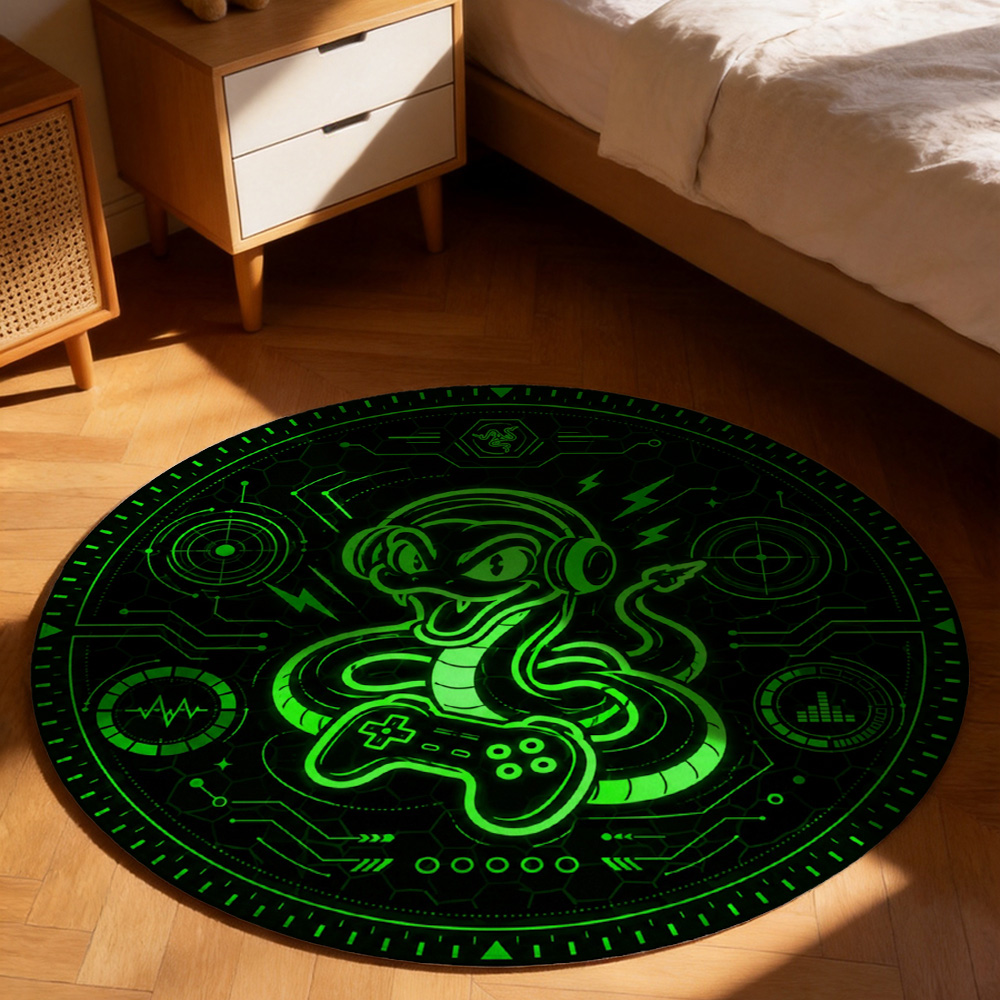 Neon Green Gaming Mat Mouse Pa - огляд і ціна Retro Gaming Xl