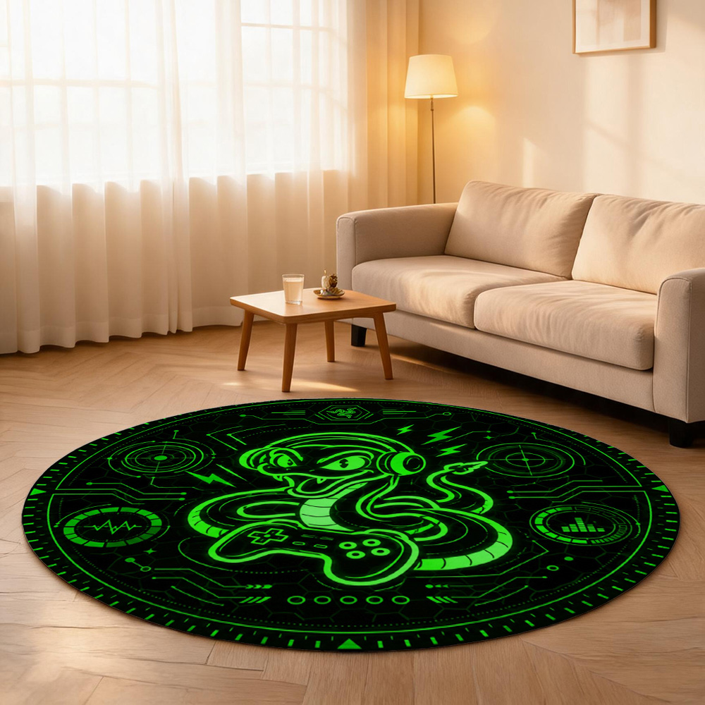Neon Green Gaming Mat Mouse Pa - огляд і ціна Retro Gaming Xl