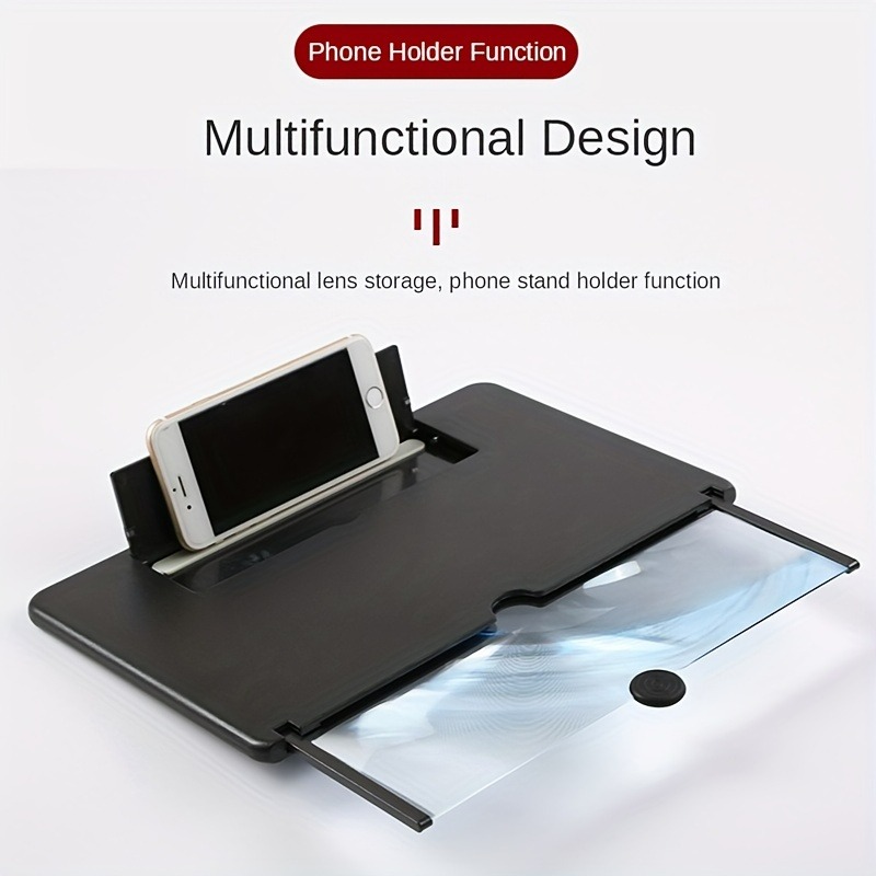 10/12 inch HD Phone Screen Mag - огляд і ціна Retro Gaming And Projector