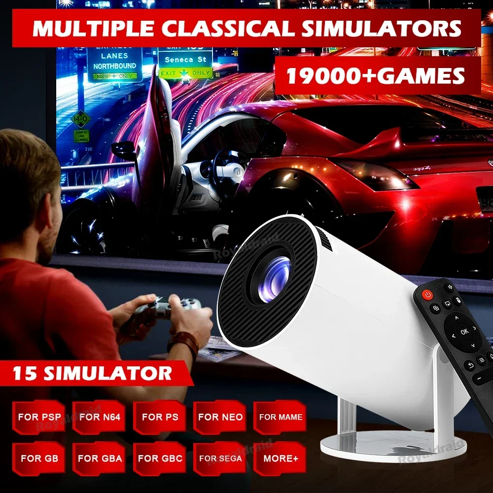 P90 Max Portable Smart Gaming  - огляд і ціна Retro Gaming And Projector