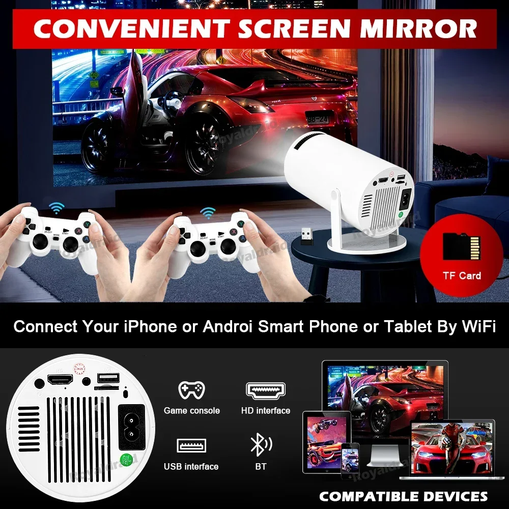 P90 Max Portable Smart Gaming  - огляд і ціна Retro Gaming And Projector