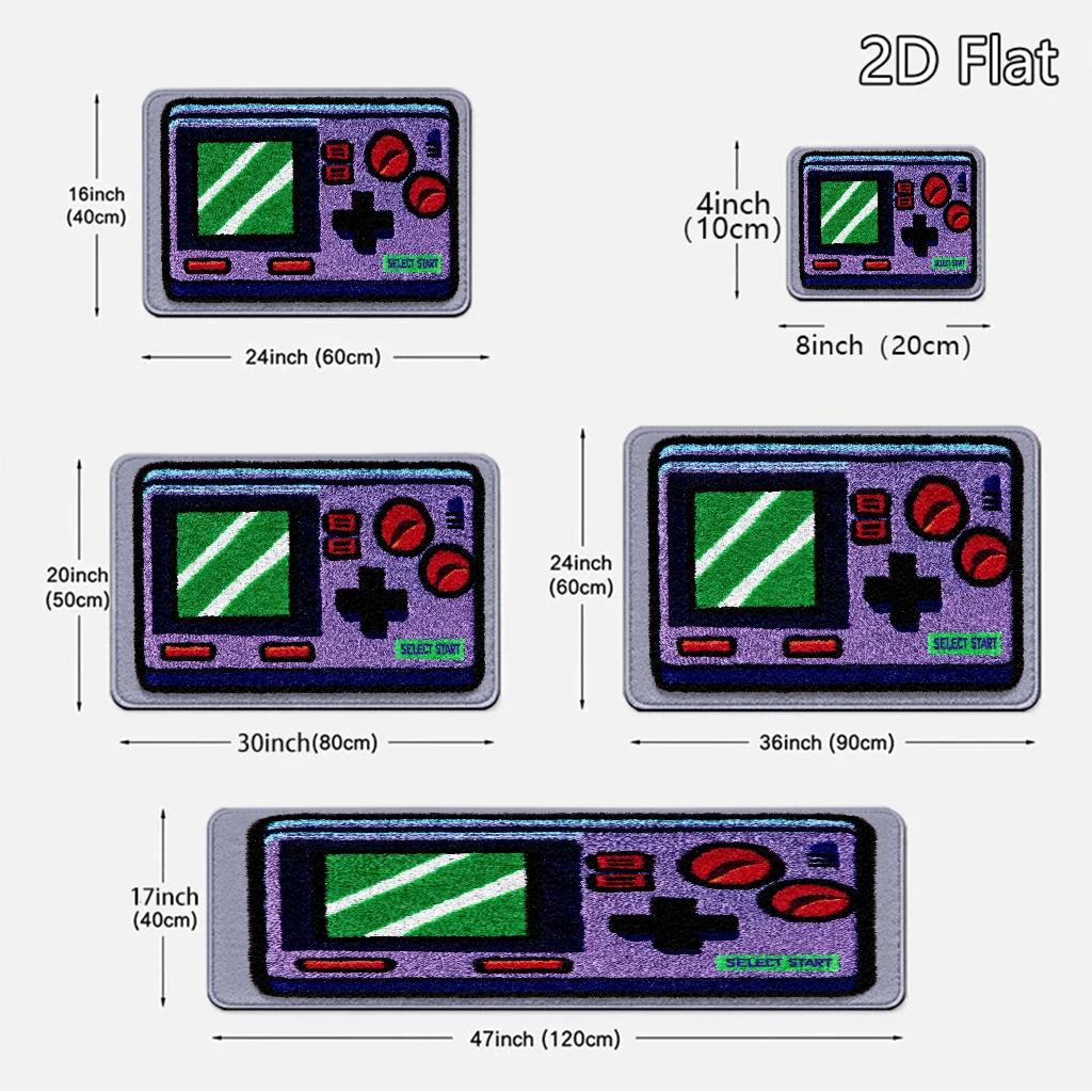 1pc , 2D Flat Foot Mat, Retro  - огляд і ціна Retro Gaming Festival