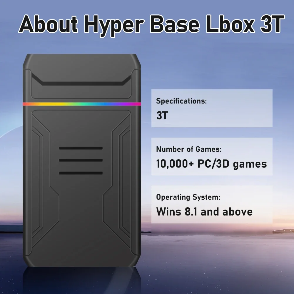 3TB Launchbox Portable Gaming  - огляд і ціна Retro Gaming Hard Drive