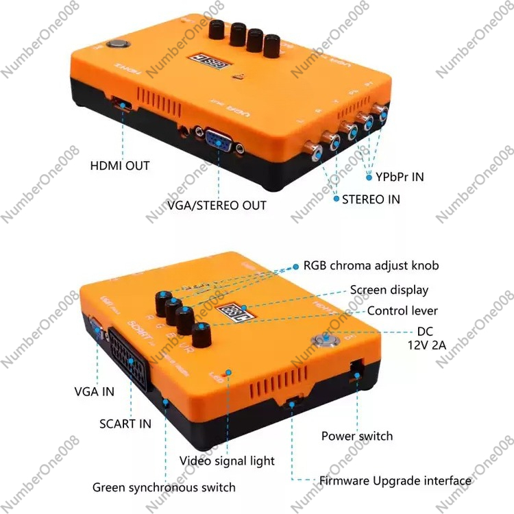 Low Resolution Game RGBS Compo - огляд і ціна Retro Gaming Upscaler