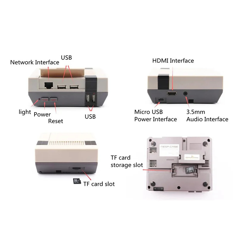 Nespi Case+compatible with Ras - огляд і ціна Raspberry Pi Retropie