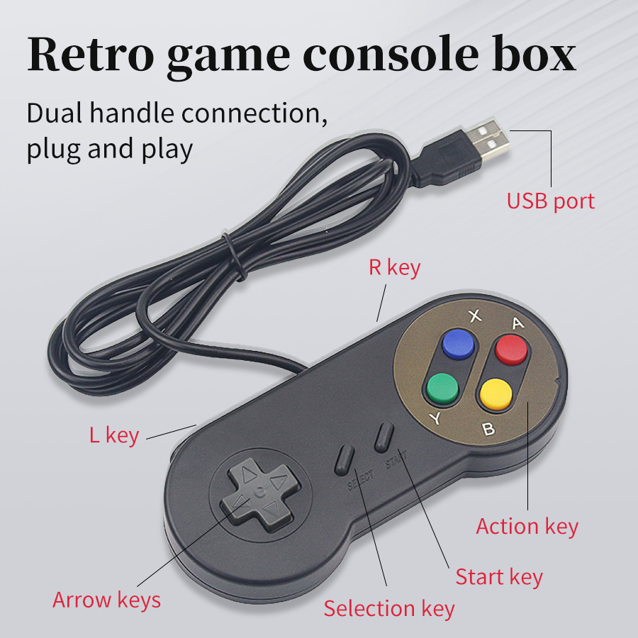 USB Gamepad Gaming Joystick Re - огляд і ціна Raspberry Pi Retropie