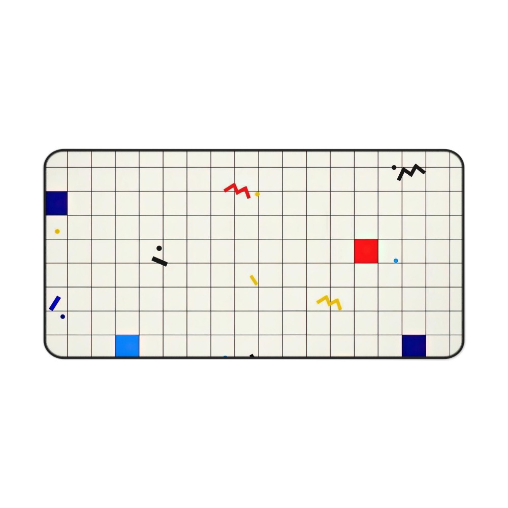 Retro Geometric Grid Desk Mat  - огляд і ціна Retro Gaming Xl