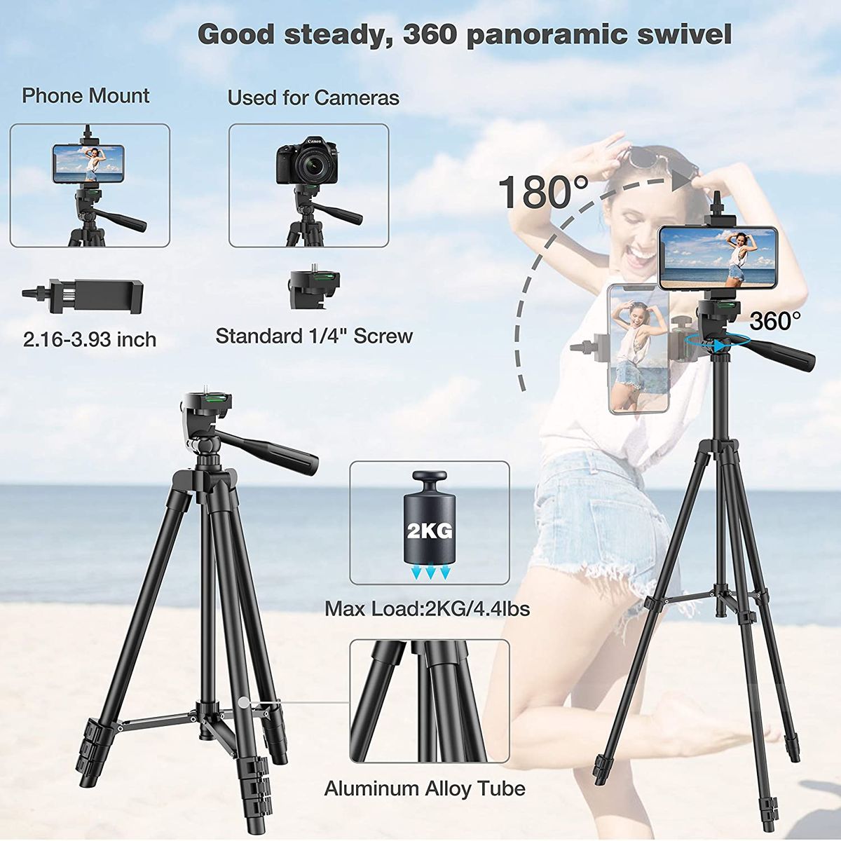 DSLR Tripod Cellphone Tripods  - огляд і ціна Retro Gaming And Projector