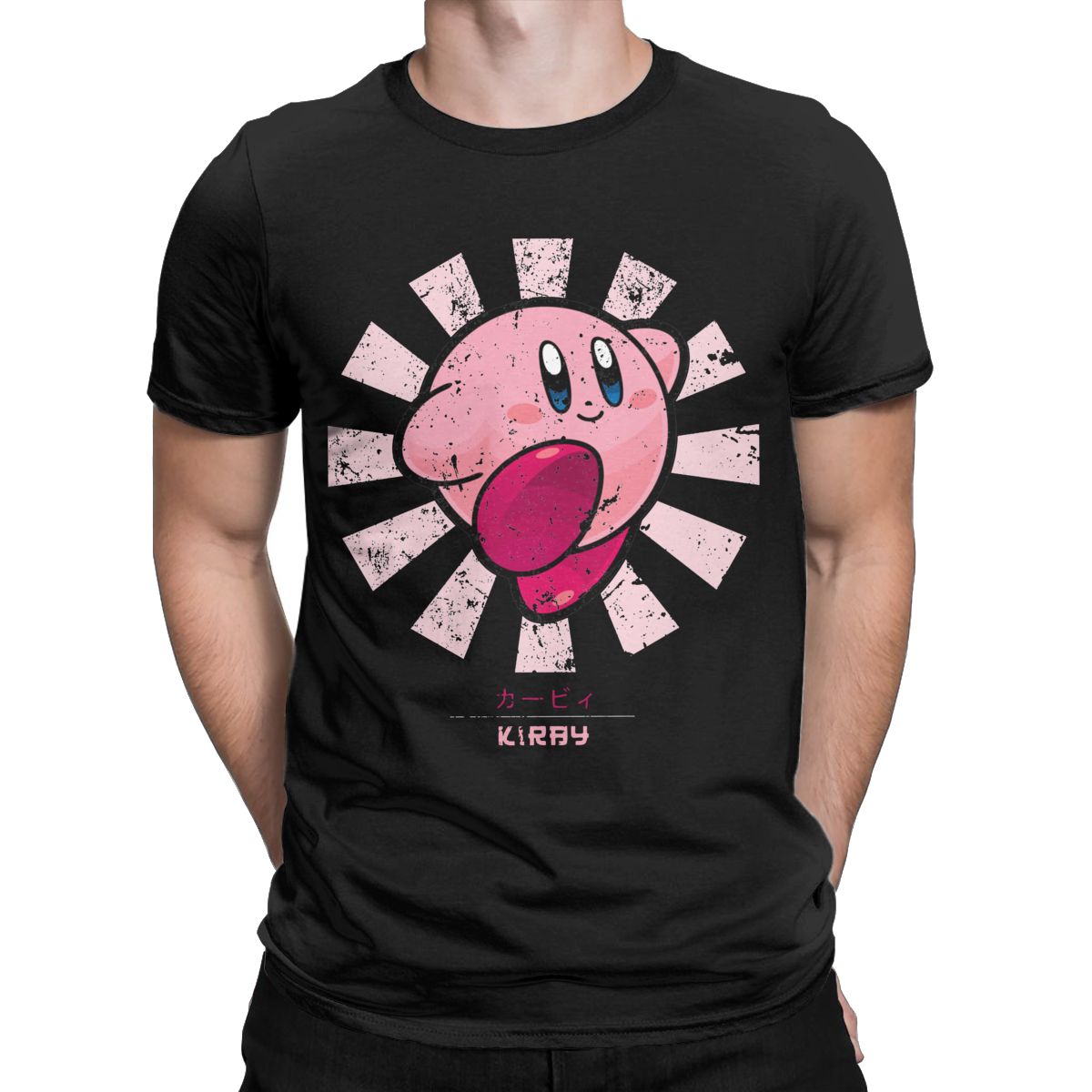 Kirbys Retro Japanese T-Shirts - огляд і ціна Retro Gaming Aesthetic
