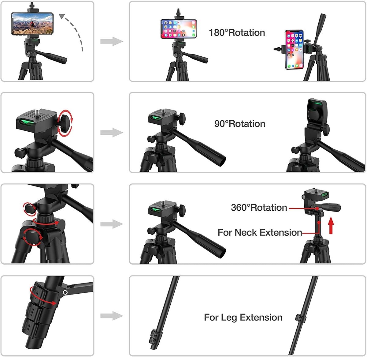 Mobile Tripod for Phone Lightw - огляд і ціна Retro Gaming And Projector