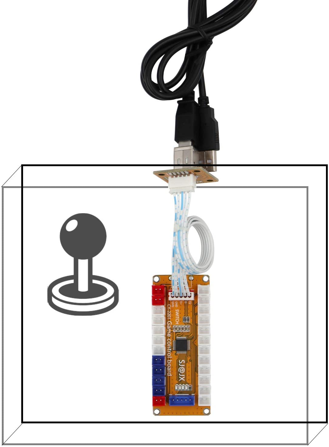 5 in 1 Zero Delay USB Encoder  - огляд і ціна Raspberry Pi Retropie