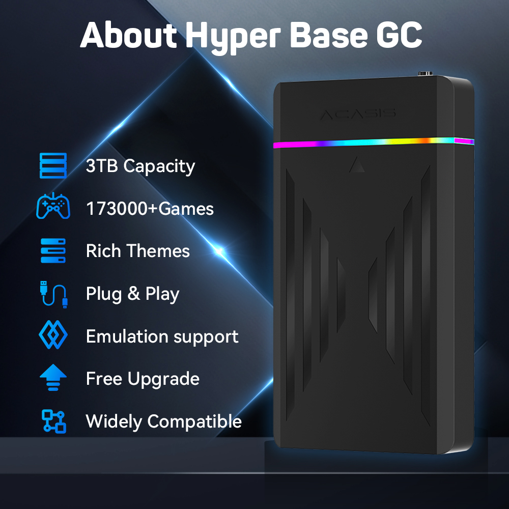 3TB Portable Gaming HDD Launch - огляд і ціна Retro Gaming Hard Drive